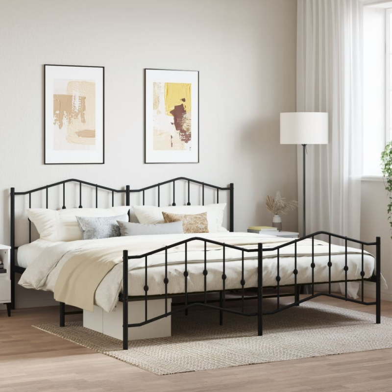 stradeXL Metal Bed Frame...