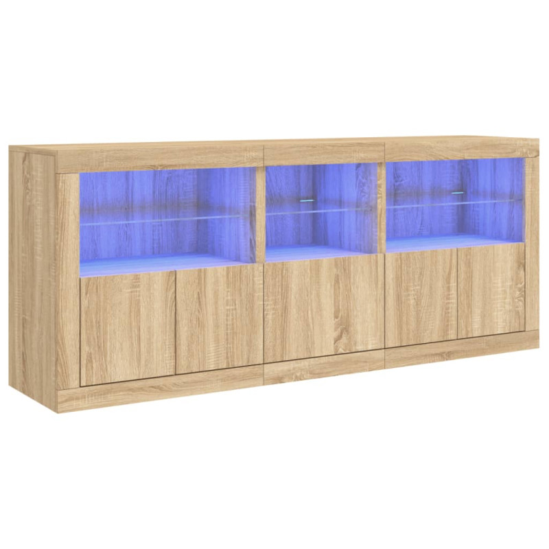 stradeXL Sideboard with LED...