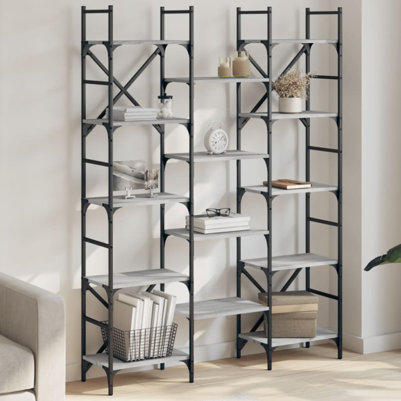 stradeXL Bookshelf Grey...