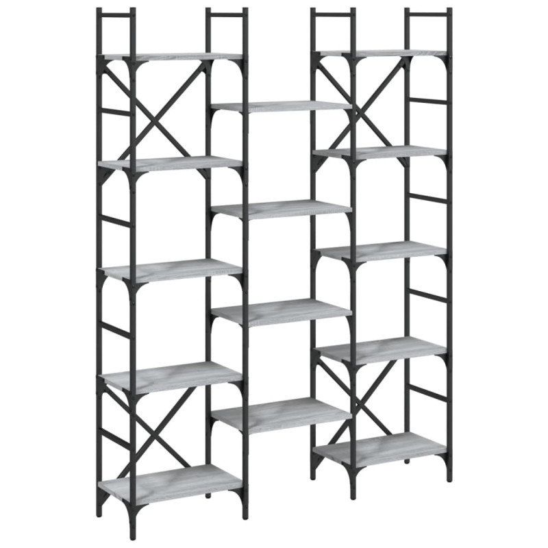 stradeXL Bookshelf Grey...