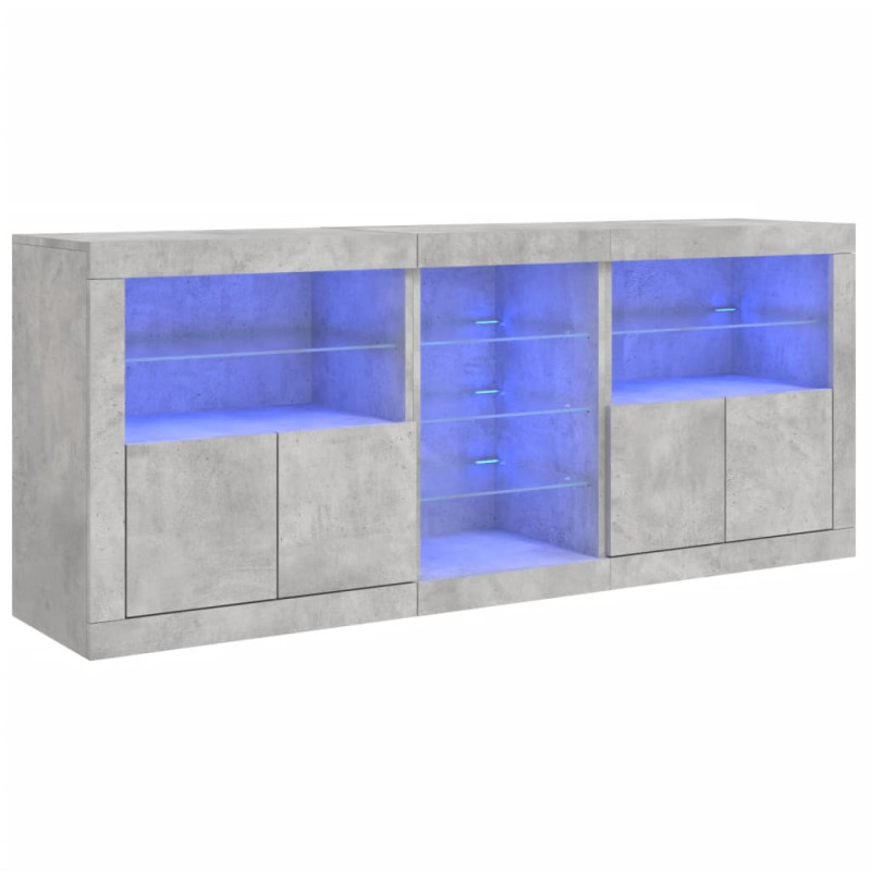 stradeXL Sideboard with LED...