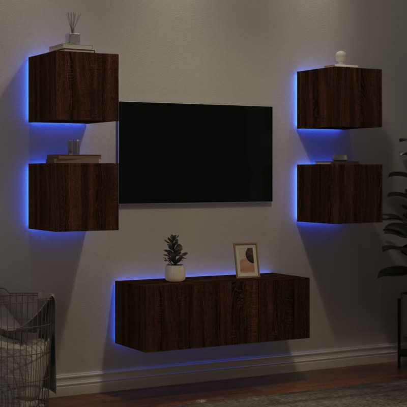 stradeXL 6 Piece TV Wall...