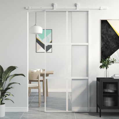 stradeXL Sliding Door White...