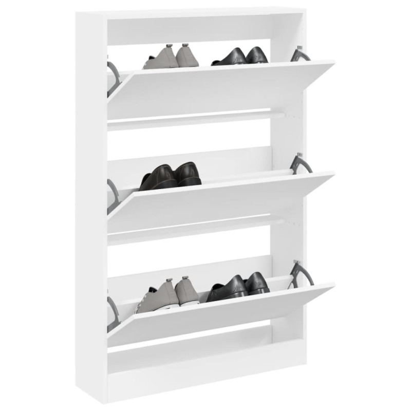 stradeXL Shoe Cabinet White...