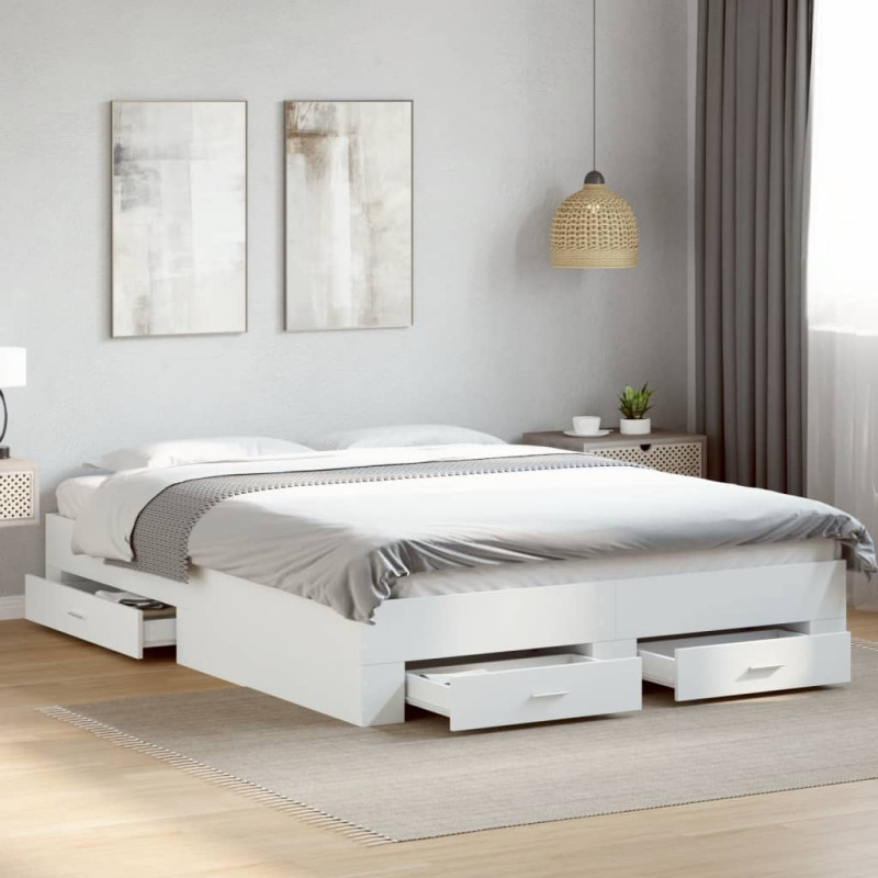 vidaXL Bed Frame with...