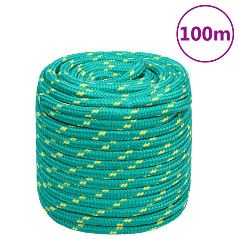 stradeXL Boat Rope Green 18...