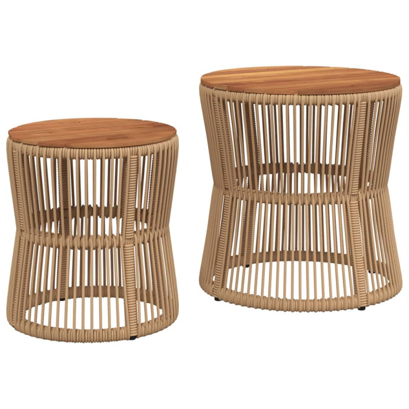 stradeXL Garden Side Tables...