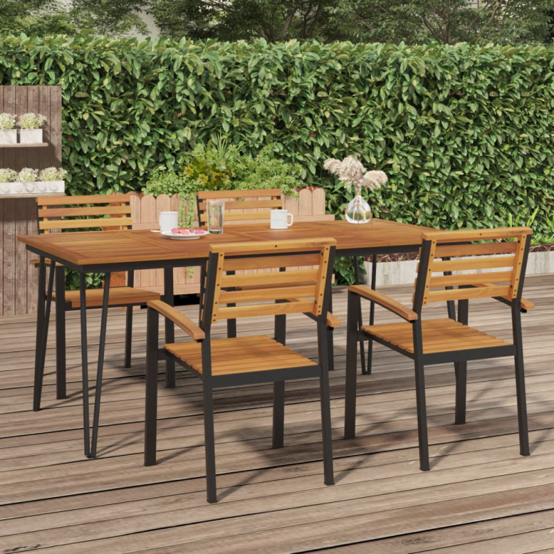 stradeXL Garden Table with...