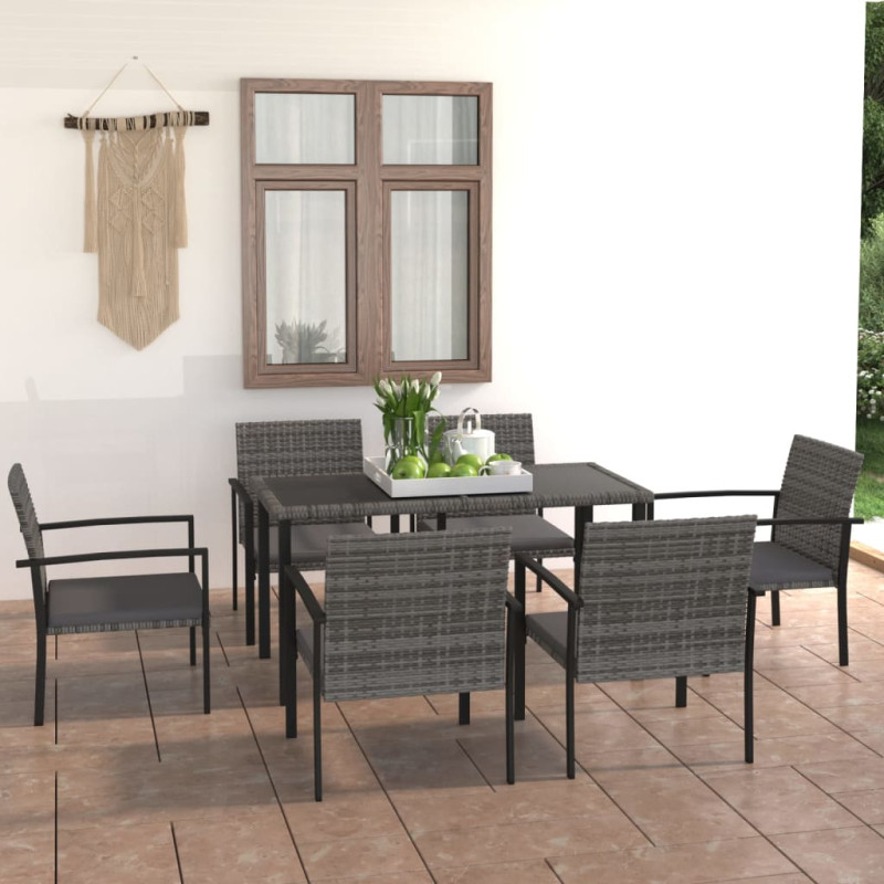 stradeXL 7 Piece Outdoor...