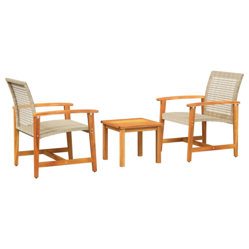 stradeXL 3 Piece Bistro Set...