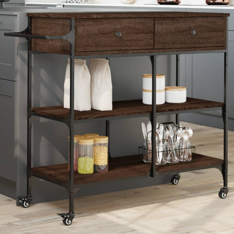 stradeXL Kitchen Trolley...