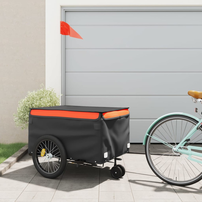 stradeXL Bike Trailer Black...