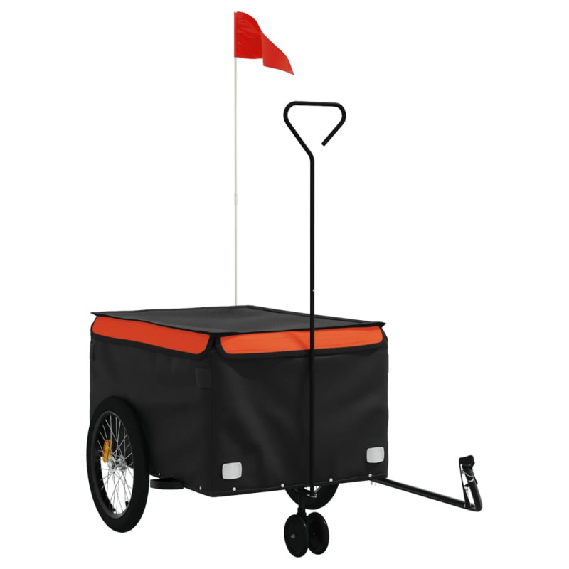 stradeXL Bike Trailer Black...