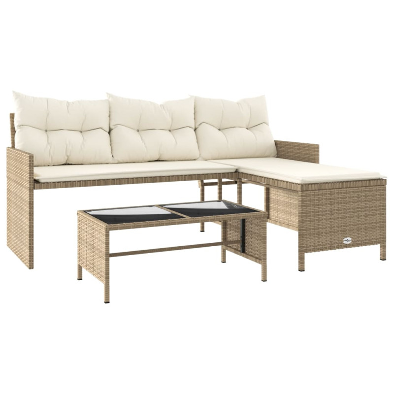 stradeXL Garden Sofa with...