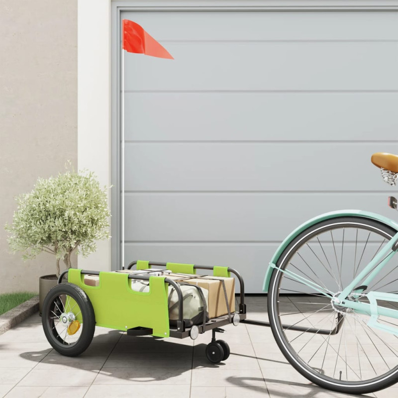 stradeXL Bike Trailer Green...