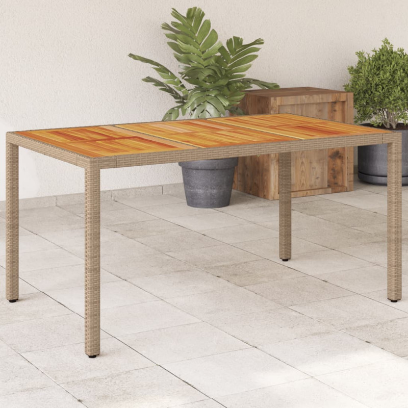 stradeXL Garden Table Beige...