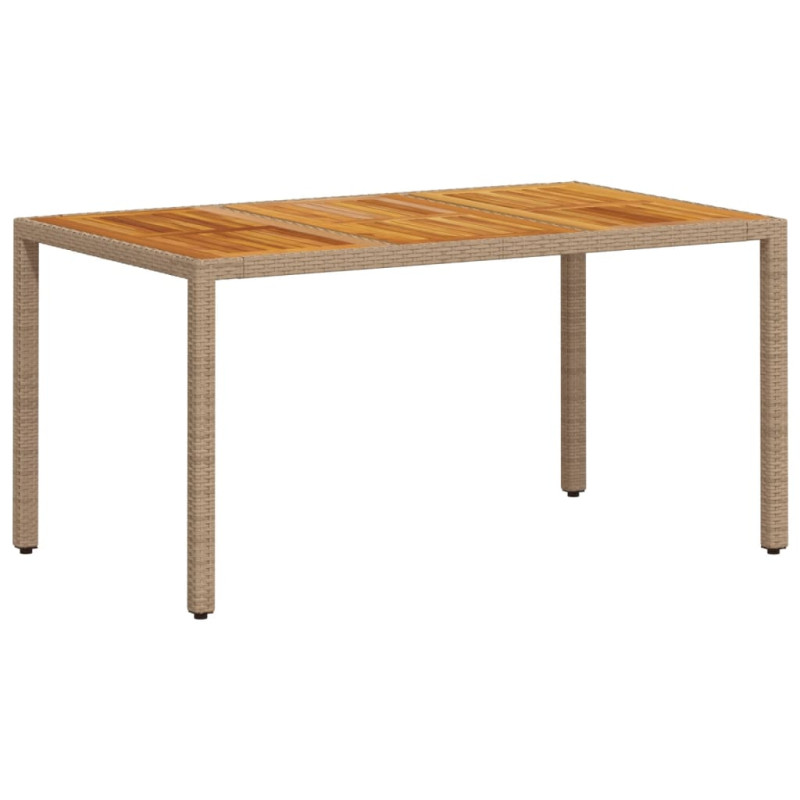 stradeXL Garden Table Beige...