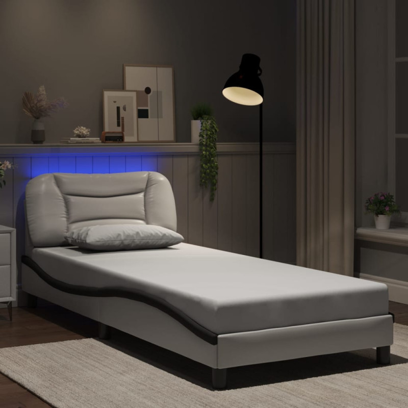 stradeXL Bed Frame with LED...