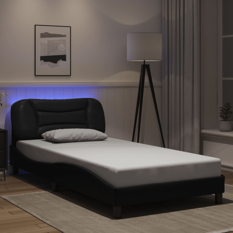 stradeXL Bed Frame with LED...