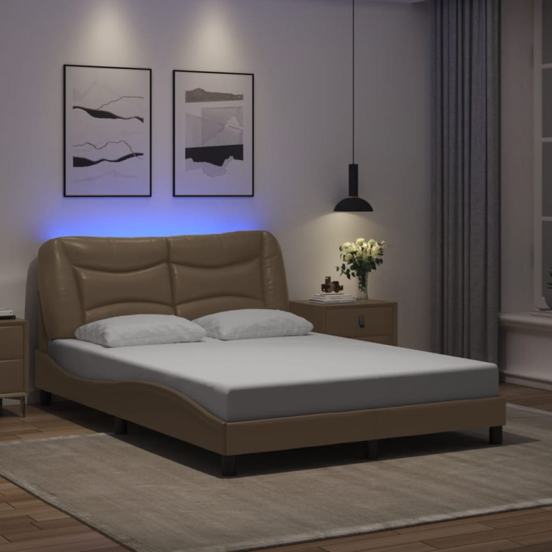 stradeXL Bed Frame with LED...