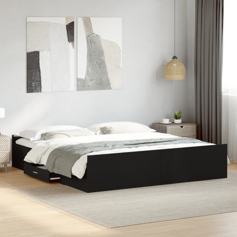 stradeXL Bed Frame with...