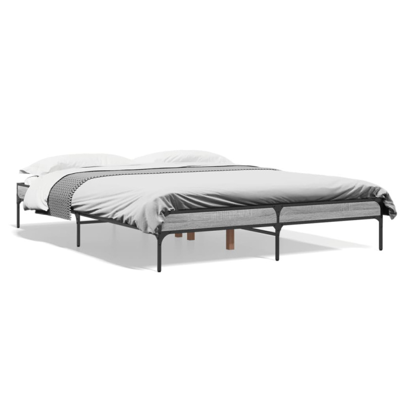 stradeXL Bed Frame Grey...