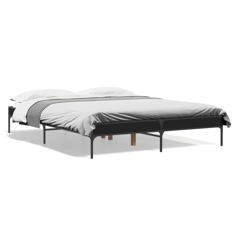 stradeXL Bed Frame Black...