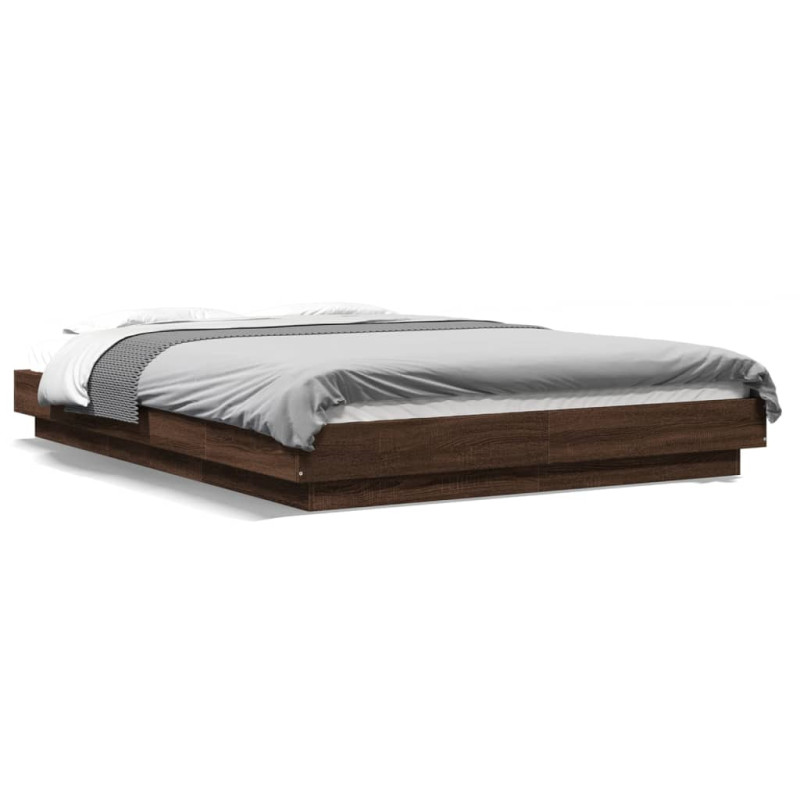 stradeXL Bed Frame with LED...