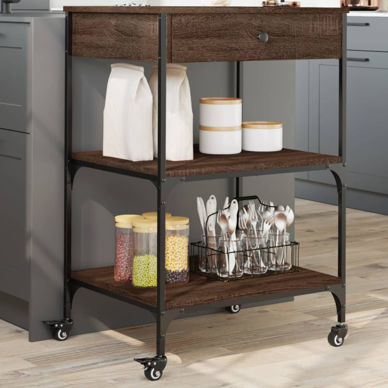 stradeXL Kitchen Trolley...