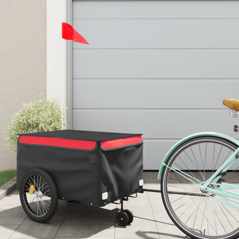 stradeXL Bike Trailer Black...