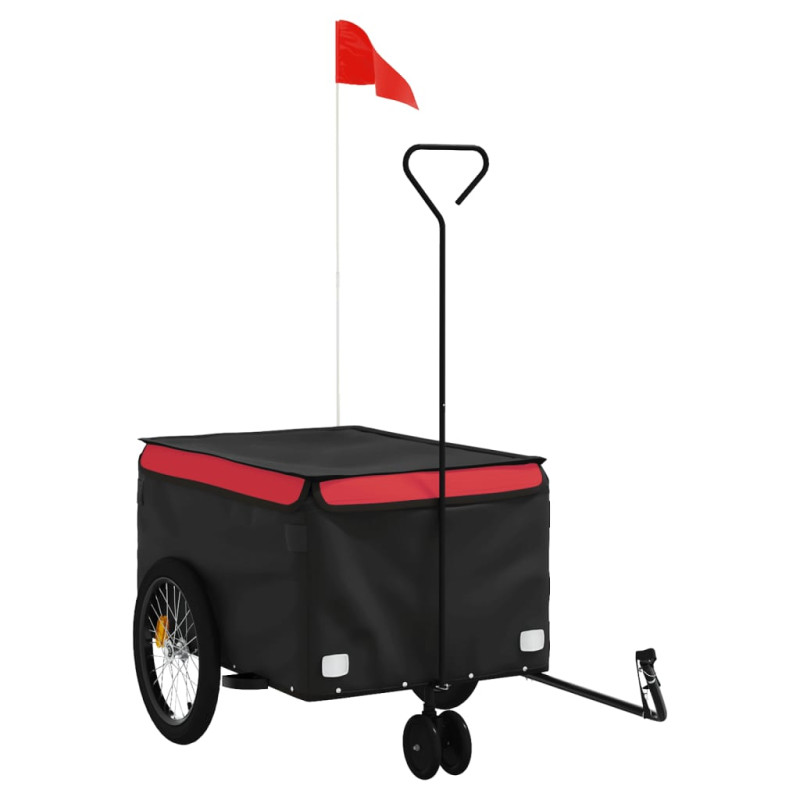 stradeXL Bike Trailer Black...