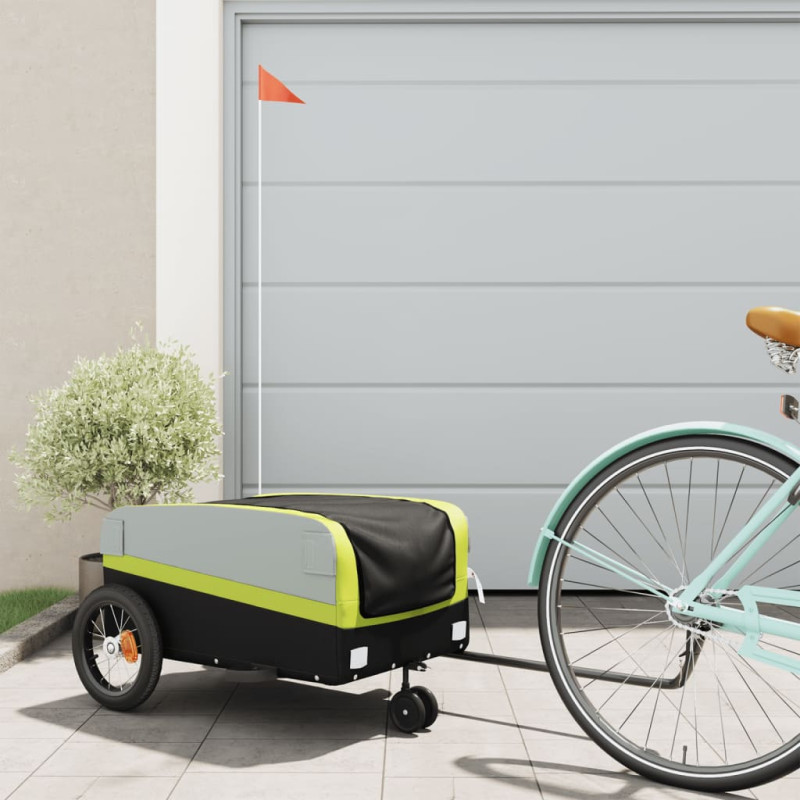 stradeXL Bike Trailer Black...