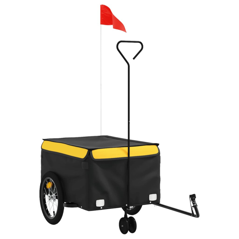 stradeXL Bike Trailer Black...