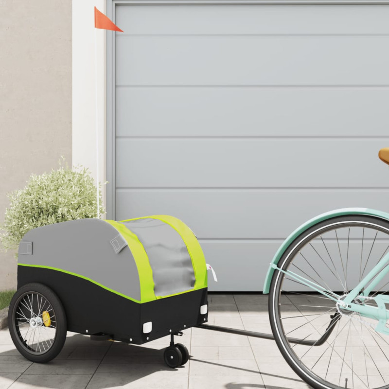 stradeXL Bike Trailer Black...