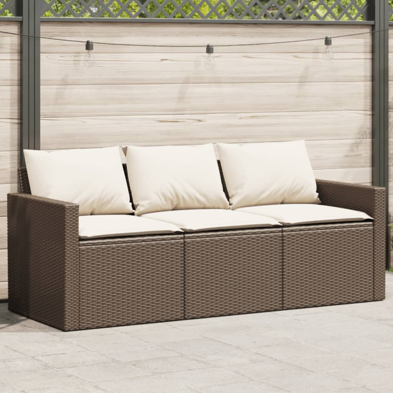 stradeXL Garden Sofa with...