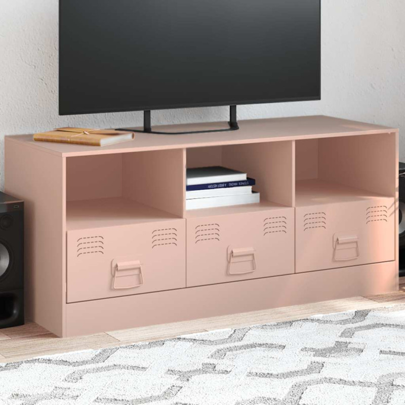 stradeXL TV Cabinet Pink...