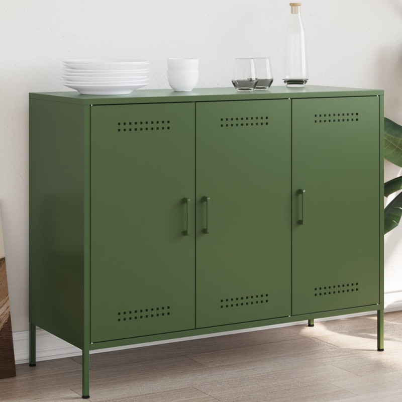 stradeXL Sideboard Olive...