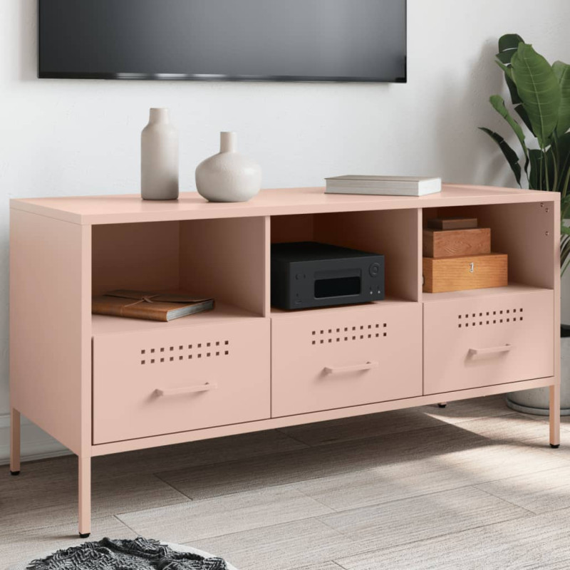 stradeXL TV Cabinet Pink...