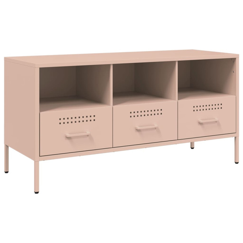 stradeXL TV Cabinet Pink...