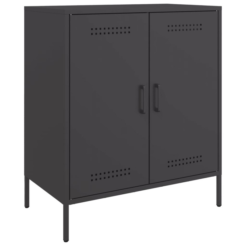 stradeXL Sideboard Schwarz...