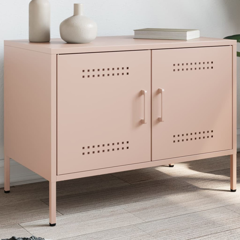 stradeXL TV Cabinet Pink...