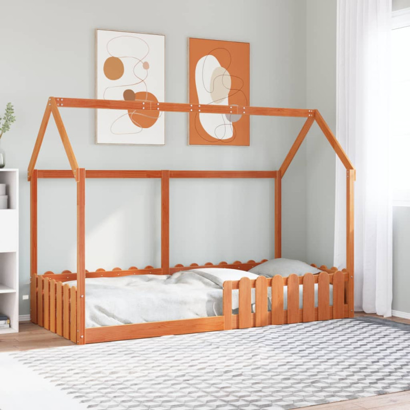 stradeXL Kids' House Bed...