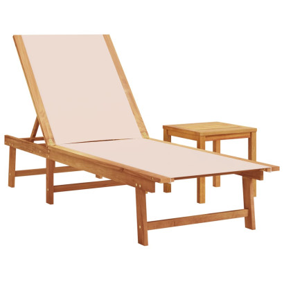 stradeXL Sun Lounger with...