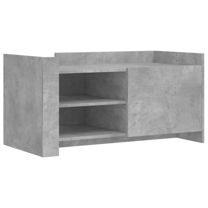 stradeXL Table basse gris...