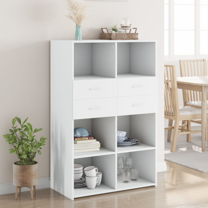 stradeXL Highboard White...