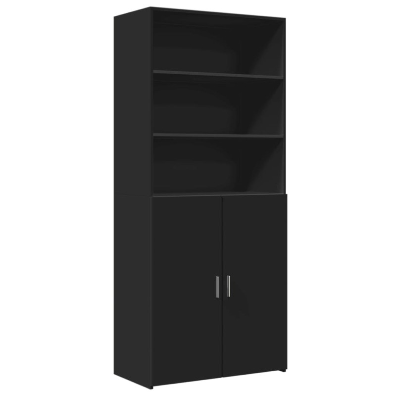 stradeXL Highboard Schwarz...