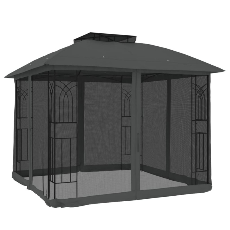 stradeXL Gazebo with Double...