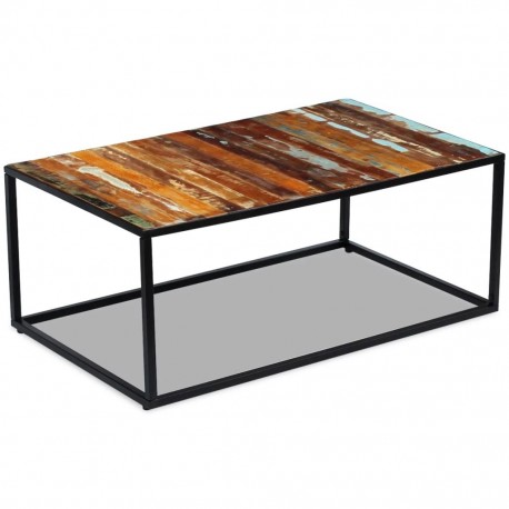 stradeXL Table basse Bois...