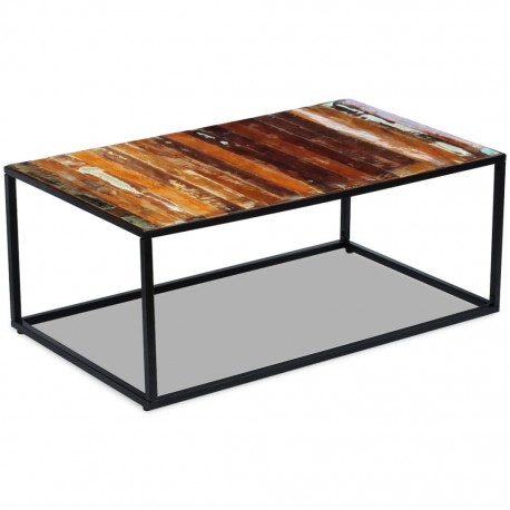 stradeXL Table basse Bois...