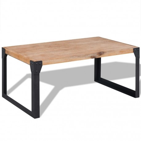 stradeXL Coffee Table Solid...